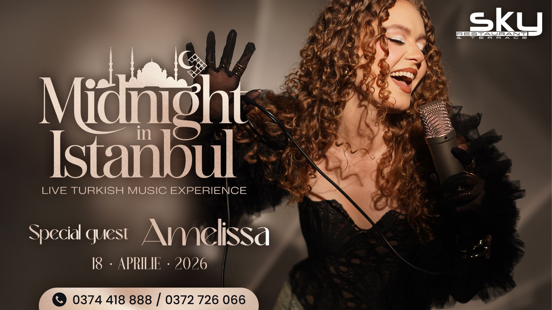 Live Turkish Music Experience -  Amellissa - 18.04.2026